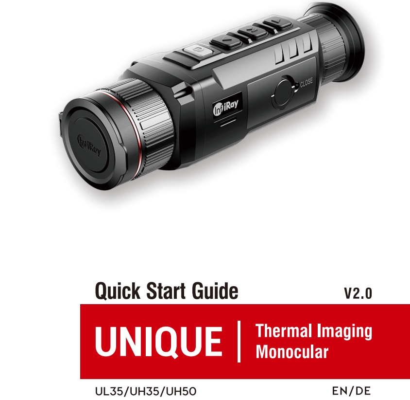 Quick Start Guide - UL35 UH35 UH50